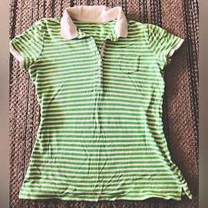 Gap women - striped polo shirt Size M